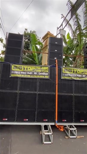 Sound Big Top Pro Mode Gapura Selamat datang #soundhajatan