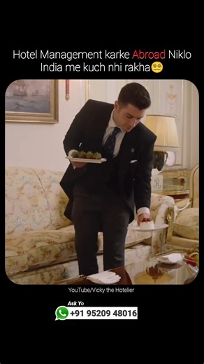 Hotel Management karke "Abroad" Niklo😵‍💫🤑|Abroad job after Hotel Management| Hotel Management course