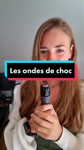 Si tu as déjà eu des ondes de choc chez le kine 🙋🏼‍♀️ #sante #kinedusport #kine #soignant #sport #tendinopathie