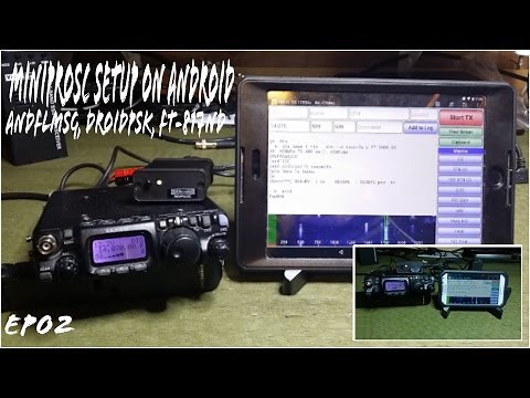 MiniProSC Setup on Android AndflmsgPSK RTTY MFSK SSTV NBEMS