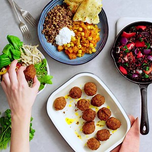 67 reactions · 12 shares | Nothing says ‘sharing’ quite like falafel! Delightful warm or cold, they're ideal for parties, packed lunches and delicious dinners. Bake in the oven and dip in hummus, or enjoy a quick snack straight from the packet! | Cauldron Foods | Facebook