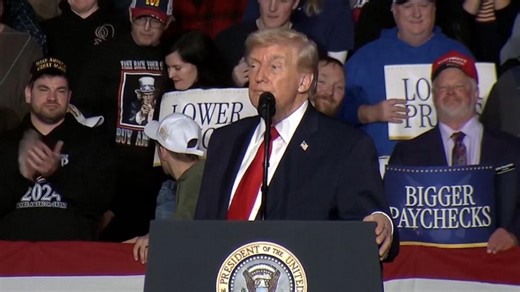 Trump appearing to threaten military action unless Iran negotiates