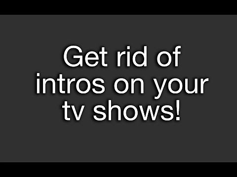 How to remove intros and outros of tv shows from video files with mkvtoolnix.