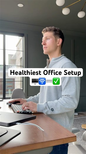 Healthiest Office Setup ✅