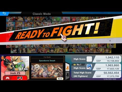 Super Smash Bros. Ultimate - Classic Mode as Fox
