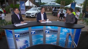 Andrea Petkovic stops by the Tennis Channel desk to chat about her win and who inspires her Watch more here: http://tennischannel.com/news/more-stories/watch-2014-volvo-car-open-champ-petkovic-inspired-by-williams-and-konta | Tennis Channel