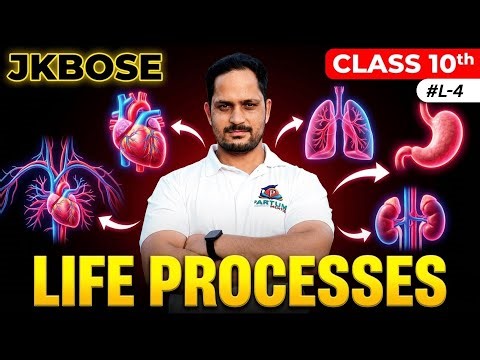 JKBOSE Class 10th BIOLOGY #L4 | LIFE PROCESS | Full Chapter #jammukashmir #education #jkbose