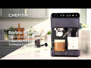 Prepara Café como Barista | Cafetera Espresso Barista Pro Plus