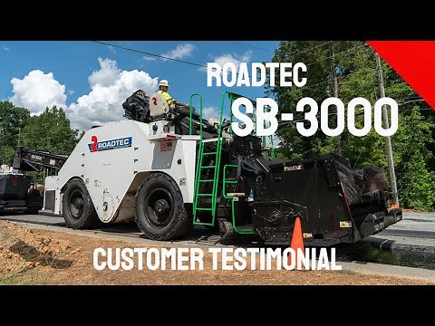 Roadtec SB 3000 Customer Testimonial C W Matthews
