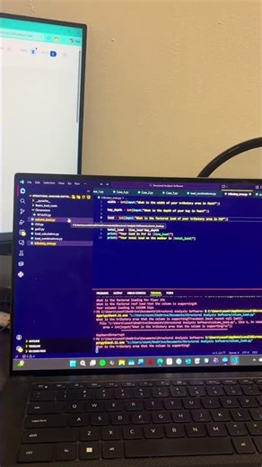 Building my own structural analysis software pt 4 #steeldesign #structuralengineering