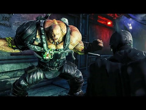 Batman Arkham Origins: TN-1 Bane Boss Fight ( Batman Vs TN-1 Bane ) 1080p 60fps