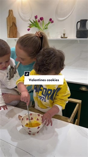 Zozo made a big batch of valentines cookies to share with people he loves! They were so good. #activitiesfortoddlers #toddleractivities #toddlermom #fyp #toddler #bakingwithkids #bakingwithtoddler #zozobakes #sugarcookies #valentinesbaking #mummyandzozo