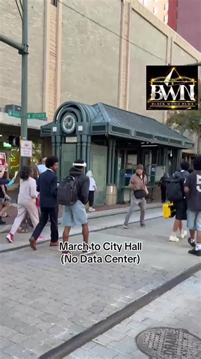 Anti Data Center Protest in Memphis #BlackwoodNews #elonmusk | stream data center