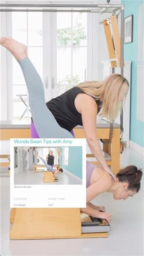 Pilates Wunda Chair Tutorial | Improve Your Swan #tutorial #classicalpilates