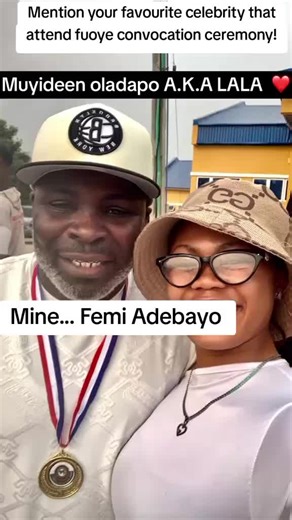 Fuoye convocation ceremony 🤗 #fuoyemedia #fuoyestudent #fuoye #fuoyeite #saheedosupa #femiadebayo #toyintomato