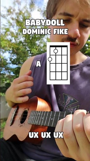 Babydoll - Dominic Fike (Ukulele Tutorial)