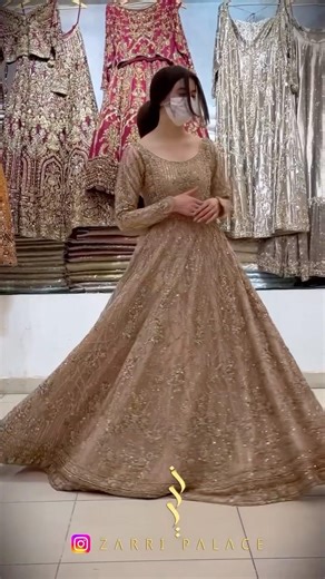 Discover the Elegance of Pakistani Bridal Dresses at Zarripalace #partywear