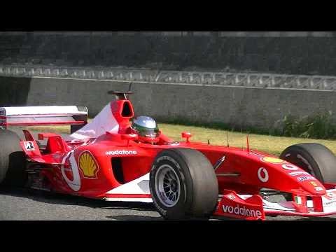 F2003 GA Ferrari F1 Demonstration Run CiaoItalia 2012 セントラルサーキット フェラーリ F1 Lonely Goose