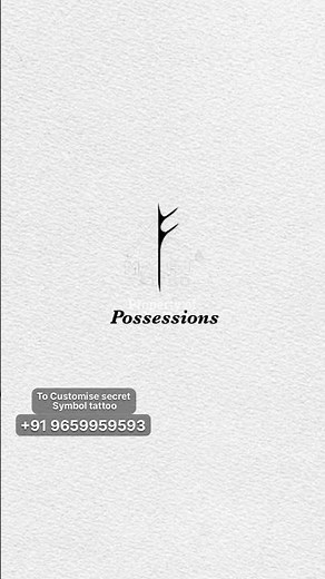 Small tattoo symbols with big meanings