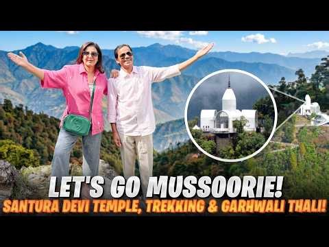 Dilip Ka Switzerland Nikla Mussoorie! Scenic Views, Morning Trek & Santura Devi Mandir Darshan!
