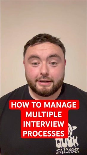 How to handle multiple job interviews without losing control! 💼 #CareerTips