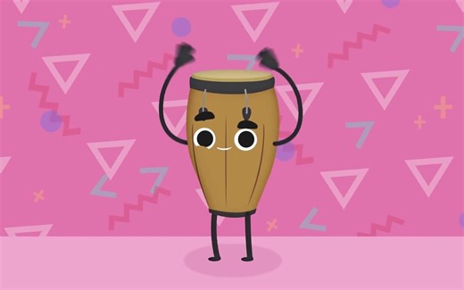 Conga Line Dance Song for Children