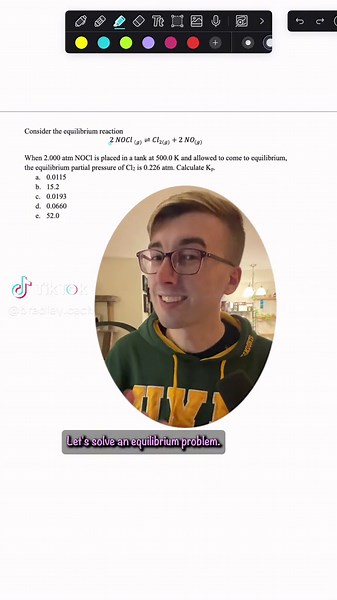 Time for an ICE Table! 🥶 #Chemistry #APChem #GenChem #YourChemistryTutor