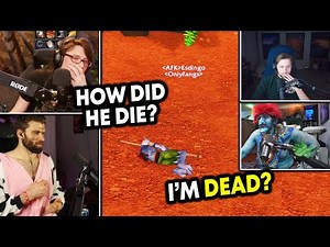 Esfand's FIRST Death In WoW Hardcore...(ALL POV: Sodapoppin, Piratesoftware, Mizkif & More)