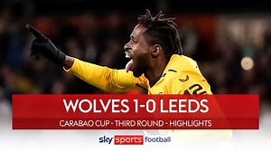 Wolves 1-0 Leeds: Boubacar Traore hits late stunner to help hosts book Carabao Cup fourth round berth
