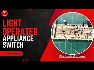 Control Home Appliances with Mobile Torch | Electronics For You