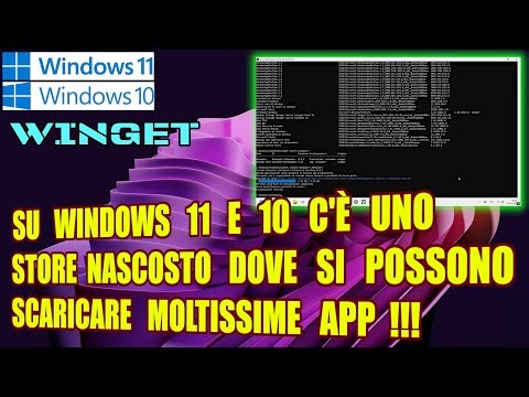 Su Windows 11 e 10 c'è uno store nascosto dove si possono scaricare moltissime app !!!