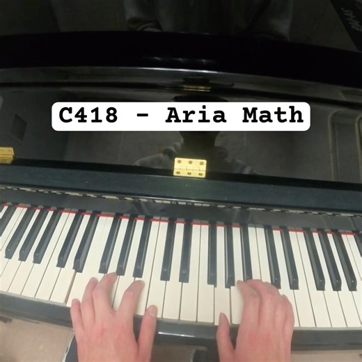 Aria Math (Minecraft Piano Cover) #minecraftmusic #minecraft #piano #pianocover