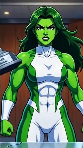 She hulk transformation #shorts #shortvideo #shehulk #transformation
