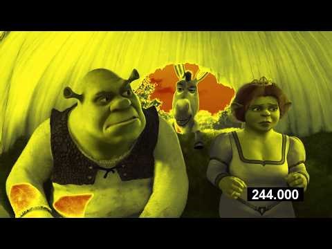 Shrek & Donkey Funny Scene | This Trip Is Taking Forever! (Sponsored by Gamavision Csupo Effects)