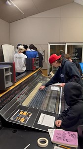 Cycle 4 Gilbert AM is in full session! They nailed setting up the room, tracking a 3-piece band on our API Legacy Plus, dialing in multiple headphone mixes, and recording it straight into Pro Tools. Real world training in action!!!! #CRAS #audioschool #musicindustry #crasgradsmakeit | CRAS-Conservatory of Recording Arts & Sciences