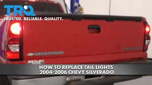 How to Replace Tail Lights 2004-06 Chevy Silverado