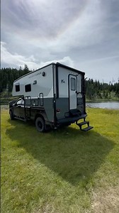 Step inside a slide-in hardwall truck camper that sleeps 5 👀🔥