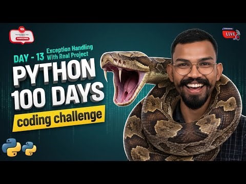 Day 13 – 100 Days of Python Challenge | Starting My Coding Journey #Python #100DaysOfCode