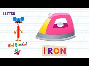 Bini ABC Alphabet | Bini Bambini ABC Learn to Write the Alphabet Letters. ||Letter I|| [Bini Games]