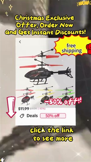 Light Up the Skies with Flying Fun! #LEDHelicopter #RCHelicopter