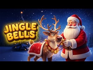 Jingle Bells 🔔 Christmas Song for Kids 🎅🎄 | Sing Along with Santa 🎶✨ | BLA BLU KIDS