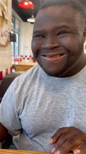 The smile tells you all you need to know about Five guys #djcece #shorts #trending #youtubeshorts