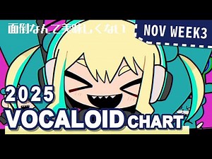 VOCALOID SONGS CHART | NOVEMBER 2025 (WEEK 3)