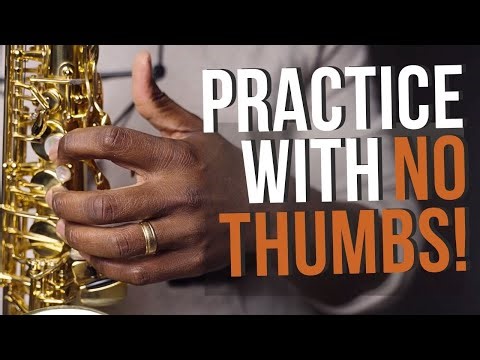 Use Only FOUR FINGERS to Improve Your Saxophone Technique!