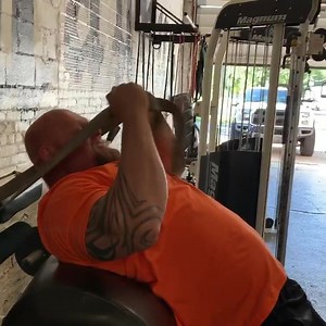 Reverse ghr band tricep extensions!!! A great way to blast your arms!!! Final wave of power-building manual is no joke!!!! www.wenningstrength.com #wenning #arms #tricepsworkout #powerbuilding #lifting #strength | Matt Wenning