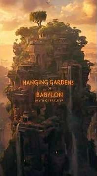 The Hanging Gardens Mystery: Did This Lost Wonder Ever Exist? 😱 #AncientMysteries