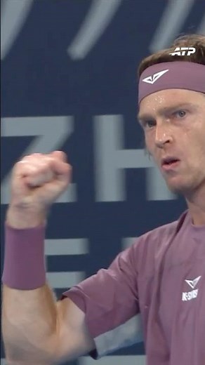 Take a bow, Andrey Rublev! 🫡