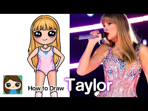 How to Draw Taylor Swift | LOVER Eras Concert Tour