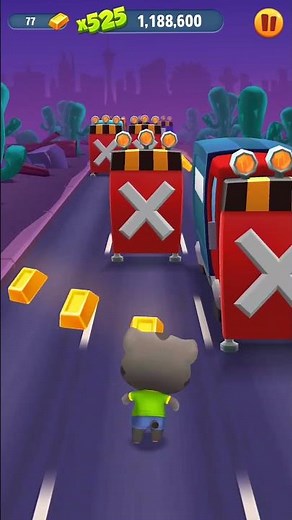 Talking Tom Gold Run Las Vegas Talking Tom Funny Race Android Gameplay #Shorts