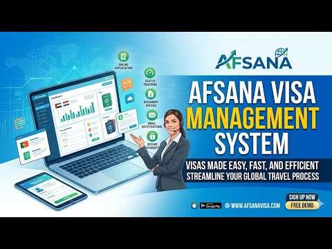 Afsana Visa Management System | Smart Immigration & Visa Processing Software